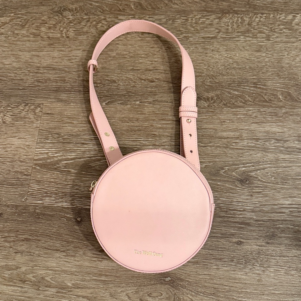 The Wolf Gang Circle Women’s Light Pink Leather Belt Bag Australia - Picture 2 of 10